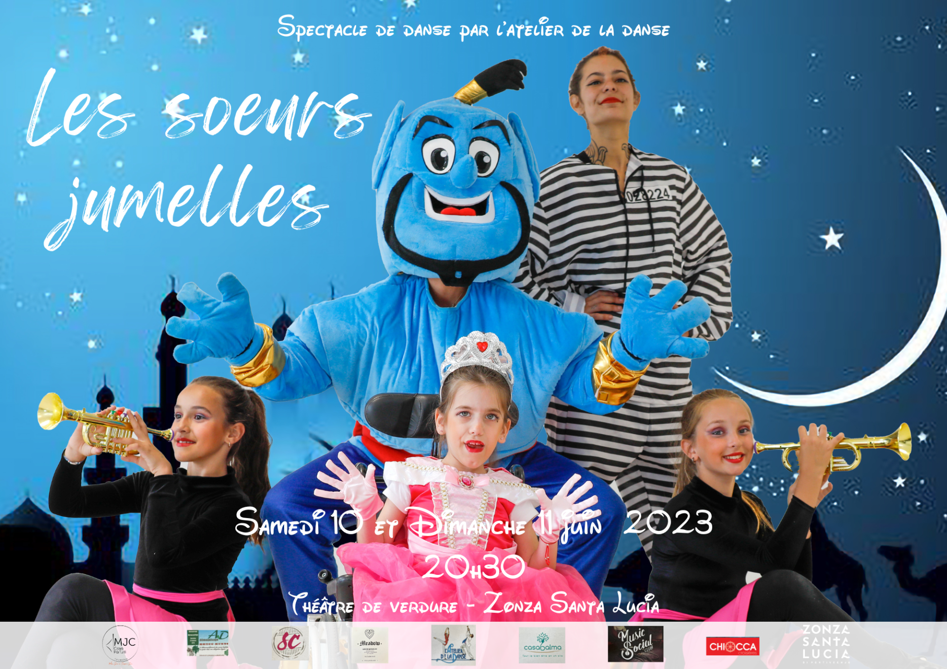 Affiche spectacle caroline 23