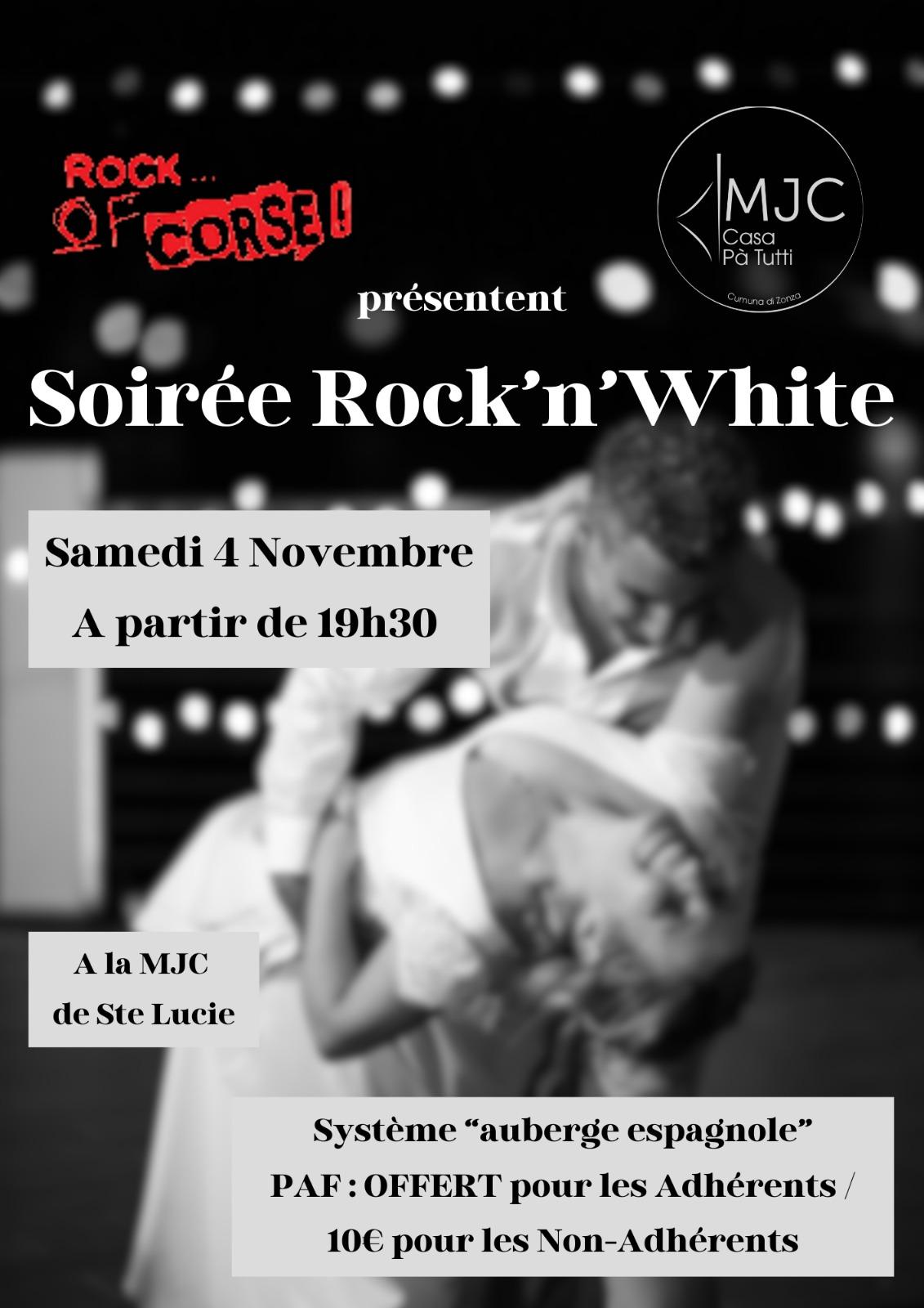 Soire e rock n white